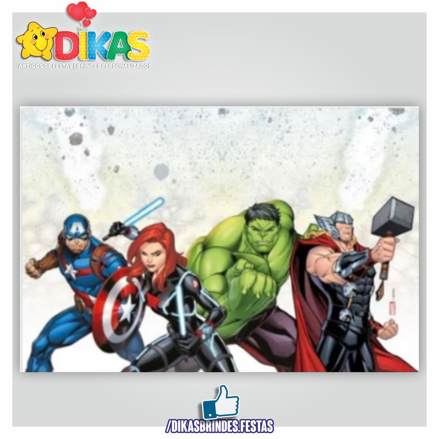TOALHA DE MESA AVENGERS