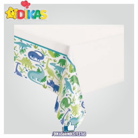 TOALHA DE MESA DINOSSAUROS