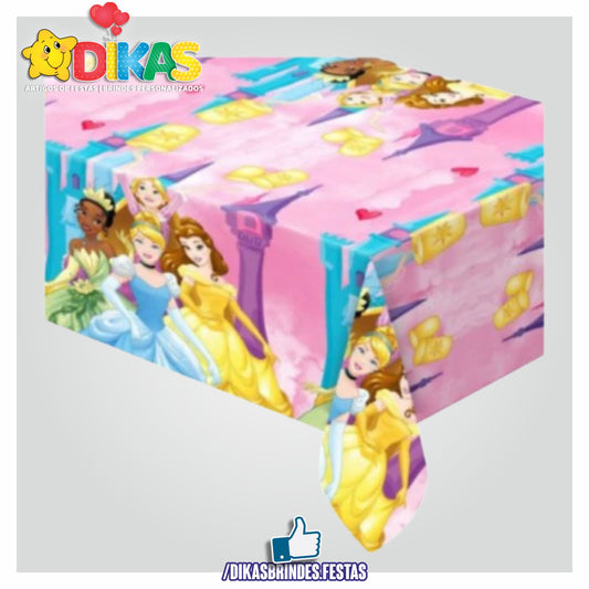 TOALHA DE MESA PRINCESAS DISNEY