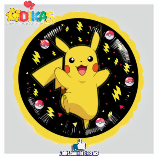 BALÃO FOIL - PIKACHU