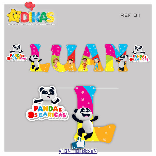 LETRA TEMÁTICA - PANDA E OS CARICAS