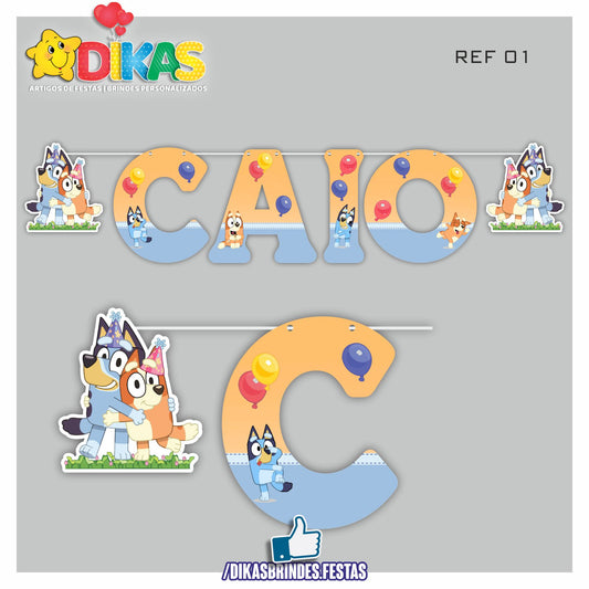 LETRA TEMÁTICA - BLUEY