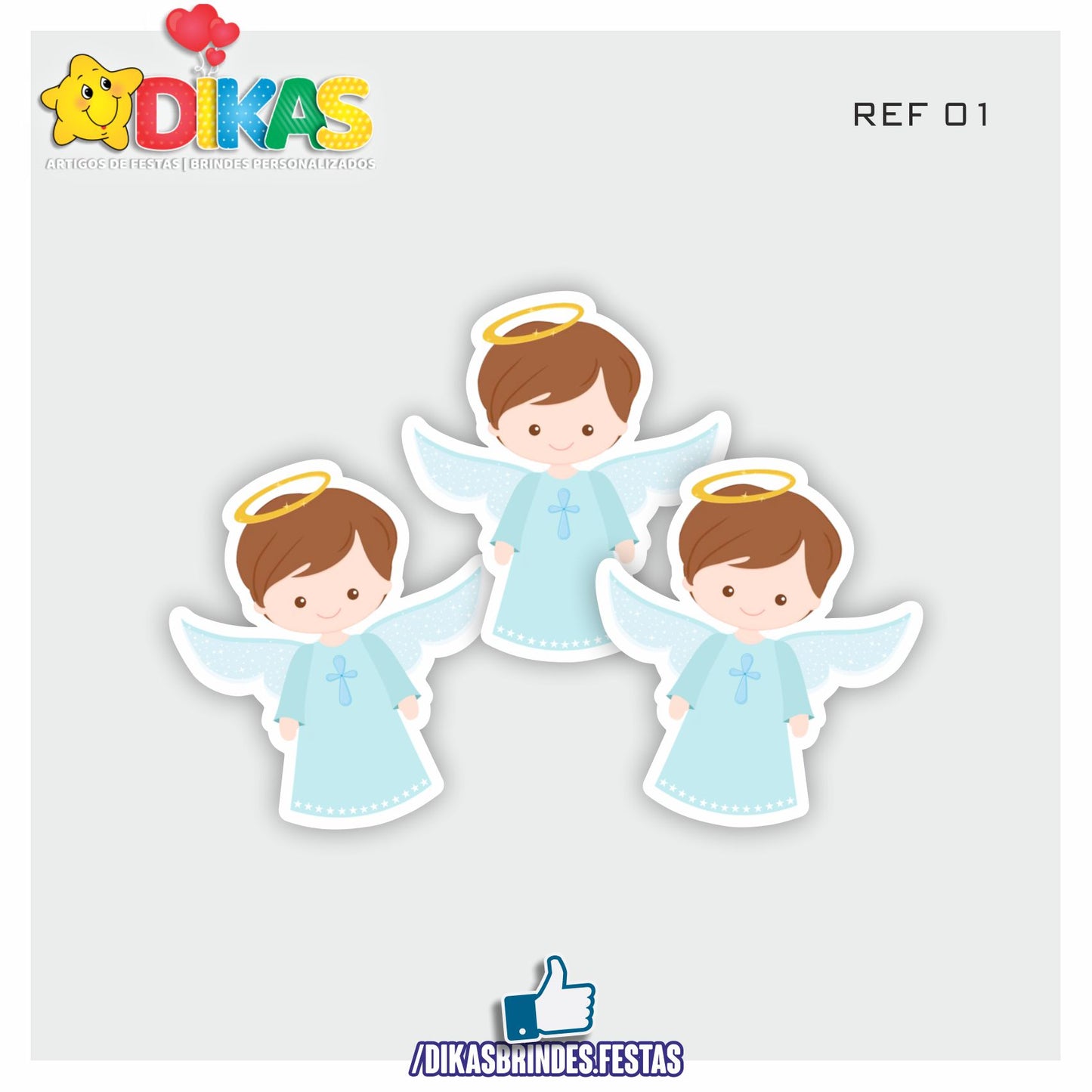 APLIQUES PEQUENOS - BATIZADO