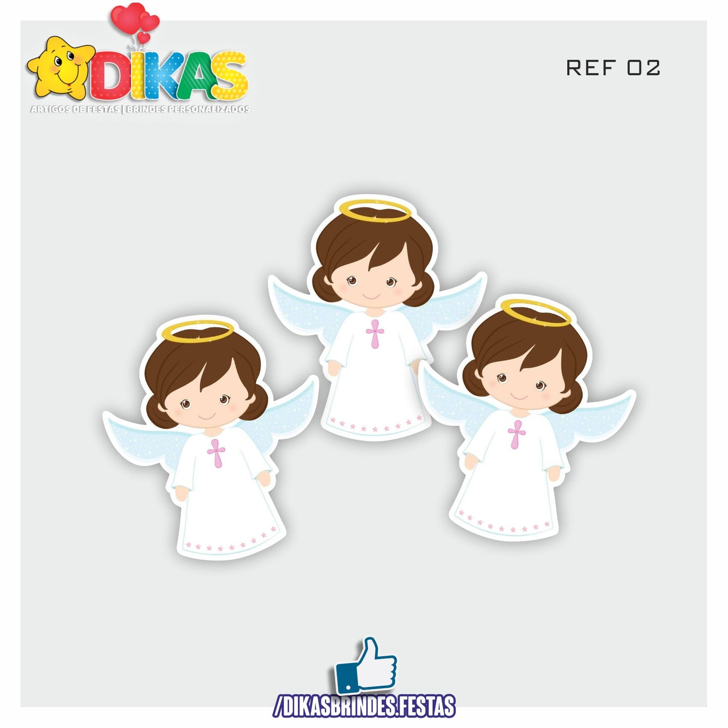 APLIQUES PEQUENOS - BATIZADO