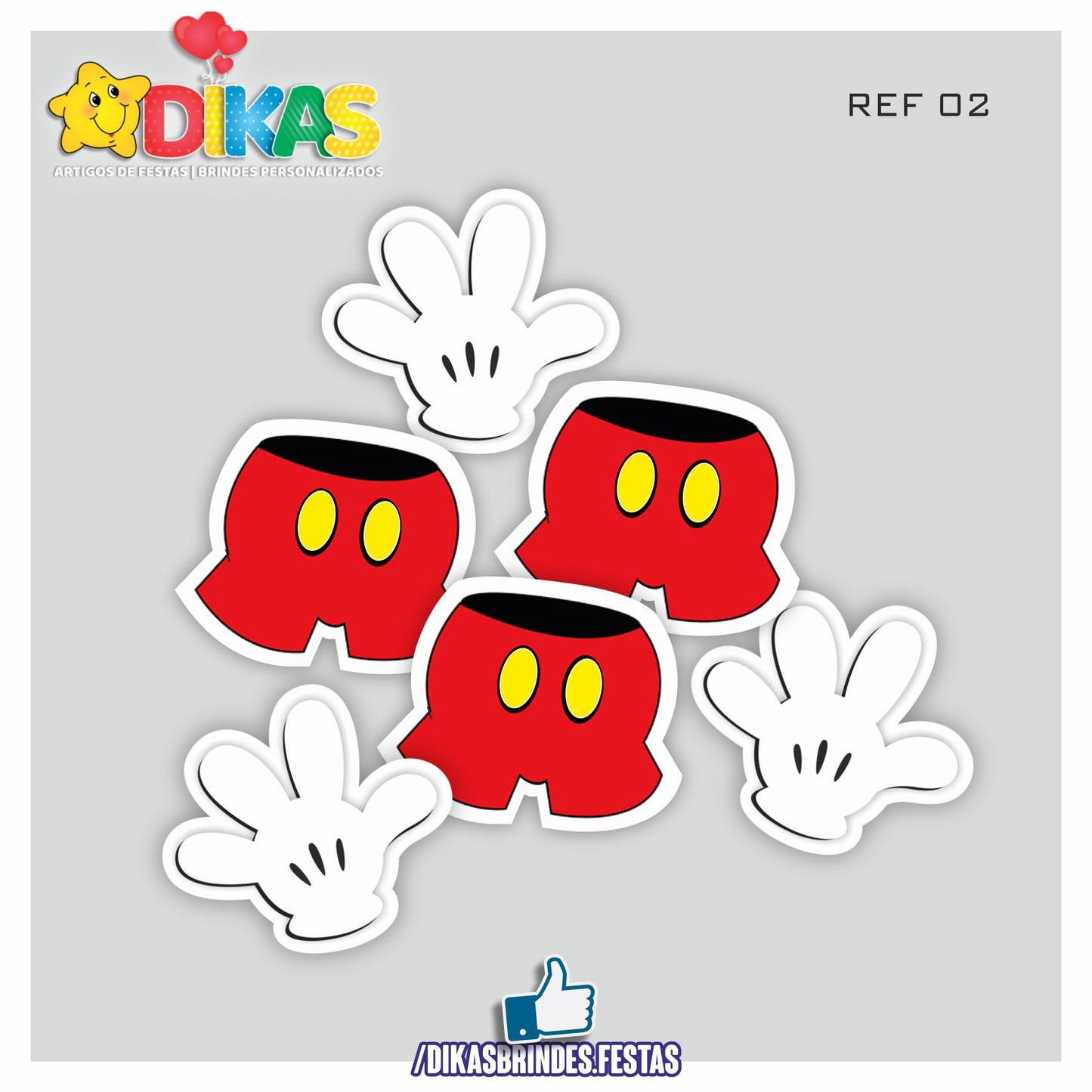 APLIQUES PEQUENOS - MICKEY