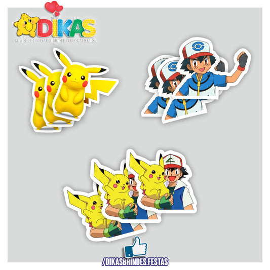 APLIQUES PEQUENOS - POKÉMON