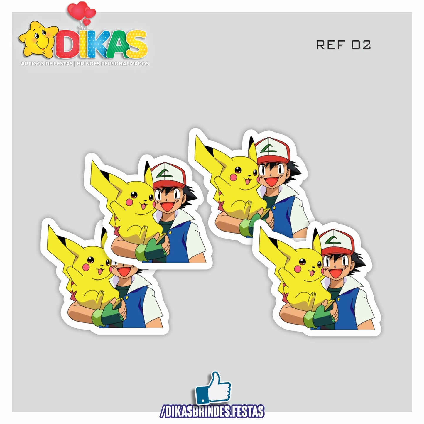 APLIQUES PEQUENOS - POKÉMON