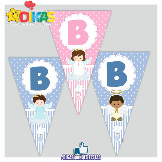 BANDEIROLA "O MEU BATIZADO"