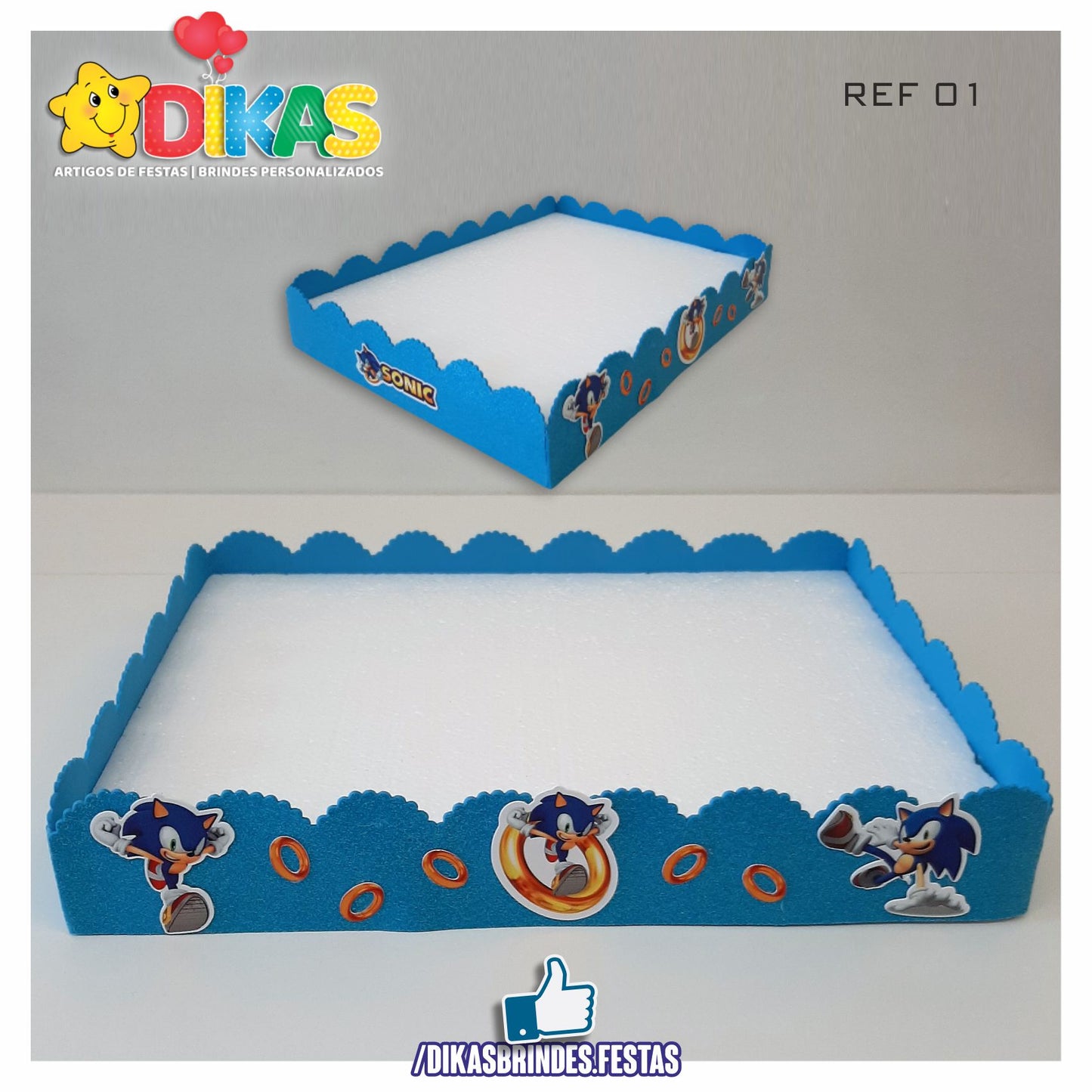 BANDEJA ARTESANAL GRANDE - SONIC
