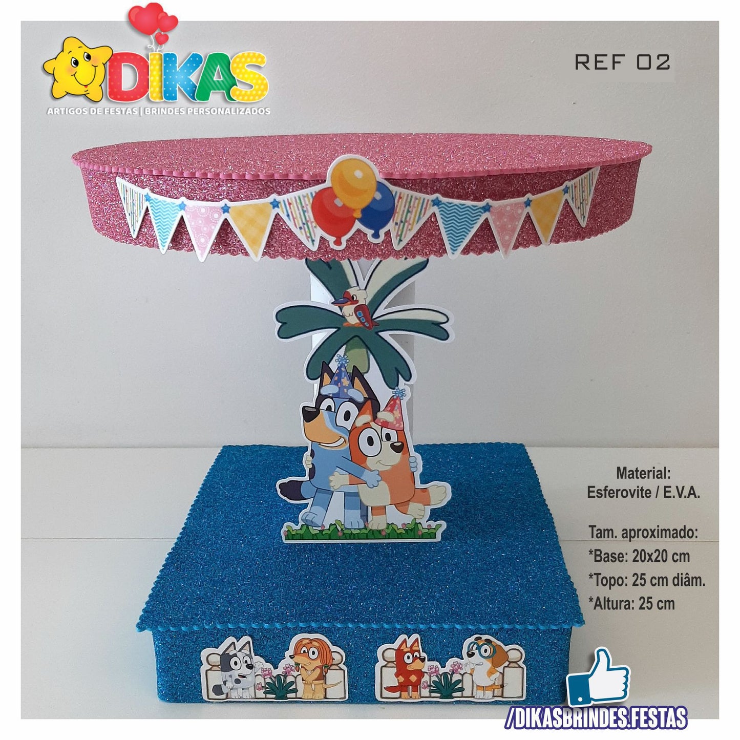 BANDEJAS TEMÁTICAS ESPECIAIS - BLUEY