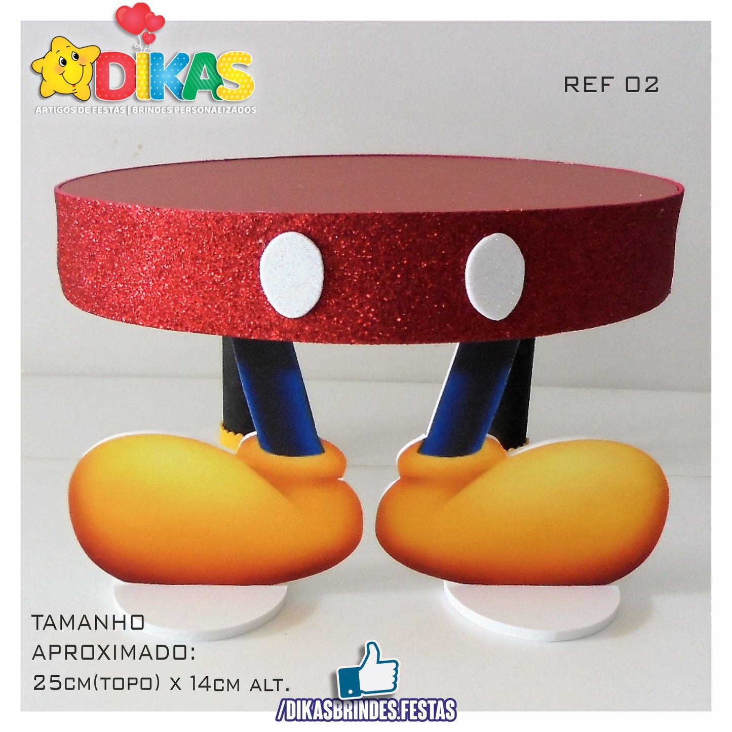 BANDEJAS TEMÁTICAS ESPECIAIS - MICKEY