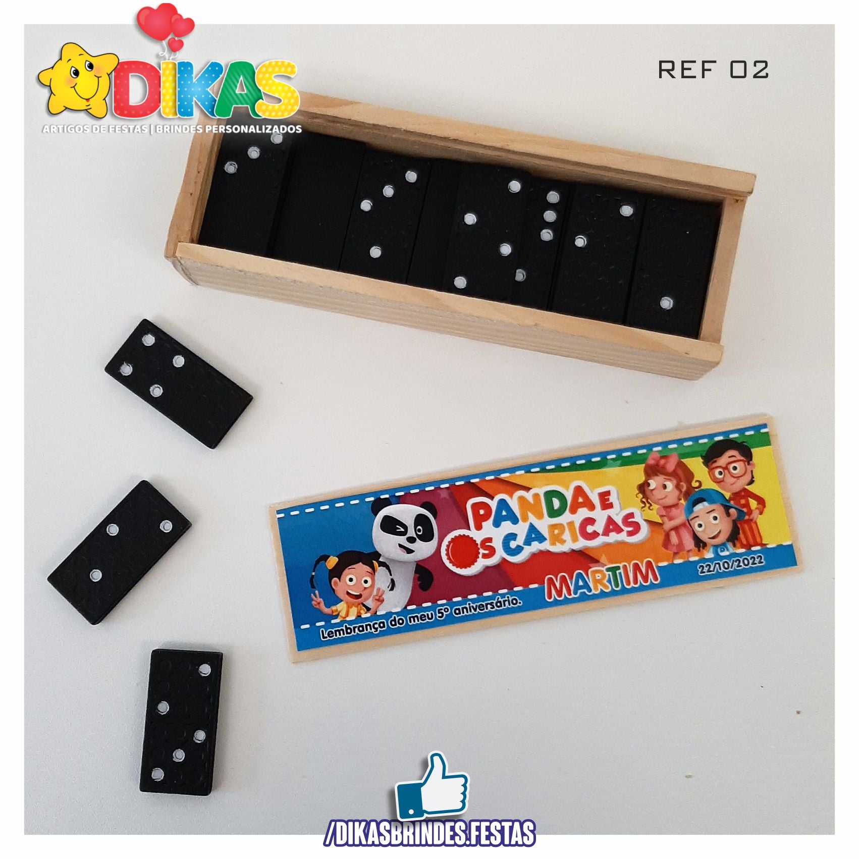 Mad. Domino Galinha Pintadinha 28 Pçs