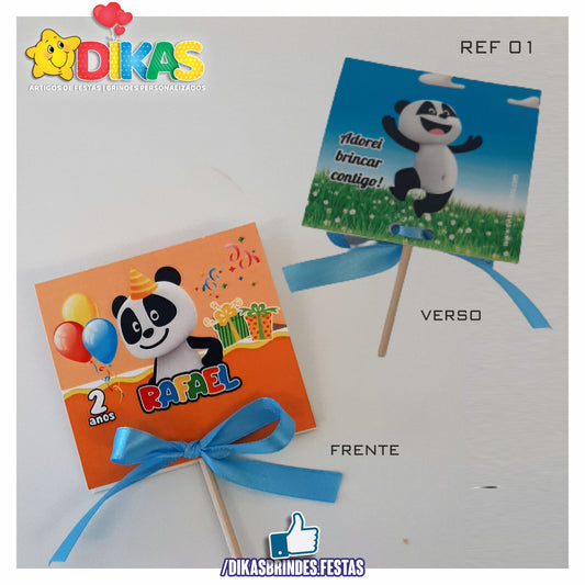 CHUPA PERSONALIZADO - PANDA E OS AMIGOS