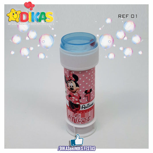 BOLHA DE SABÃO - MINNIE ROSA
