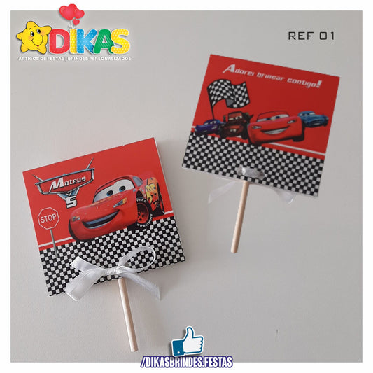 CHUPA PERSONALIZADO - CARS