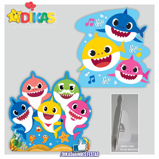 CENÁRIO PARA MESA - BABY SHARK