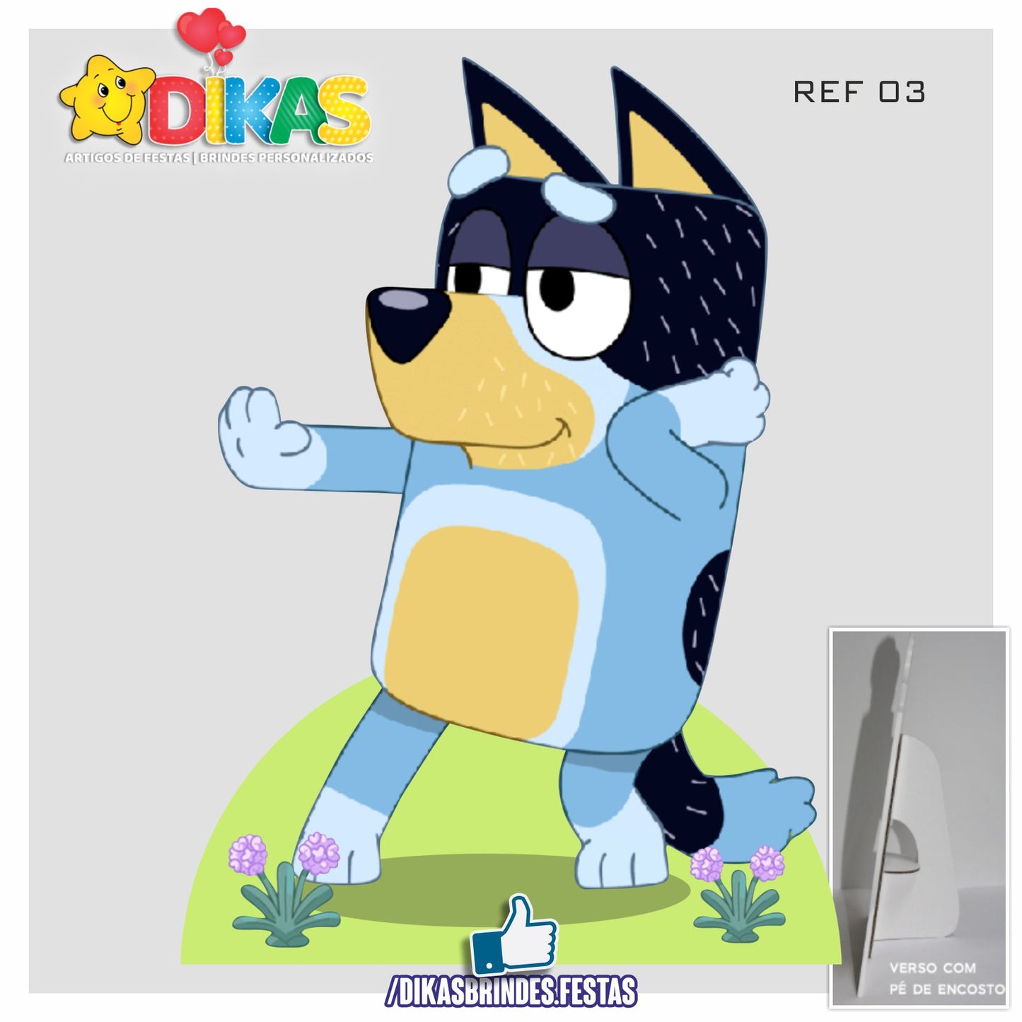 CENÁRIO PARA MESA - BLUEY