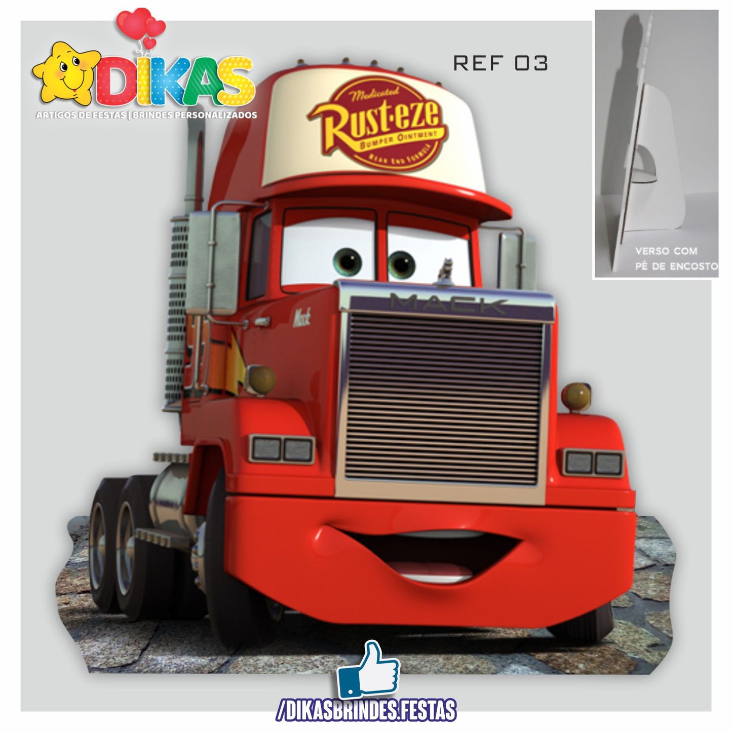 CENÁRIO PARA MESA - CARS