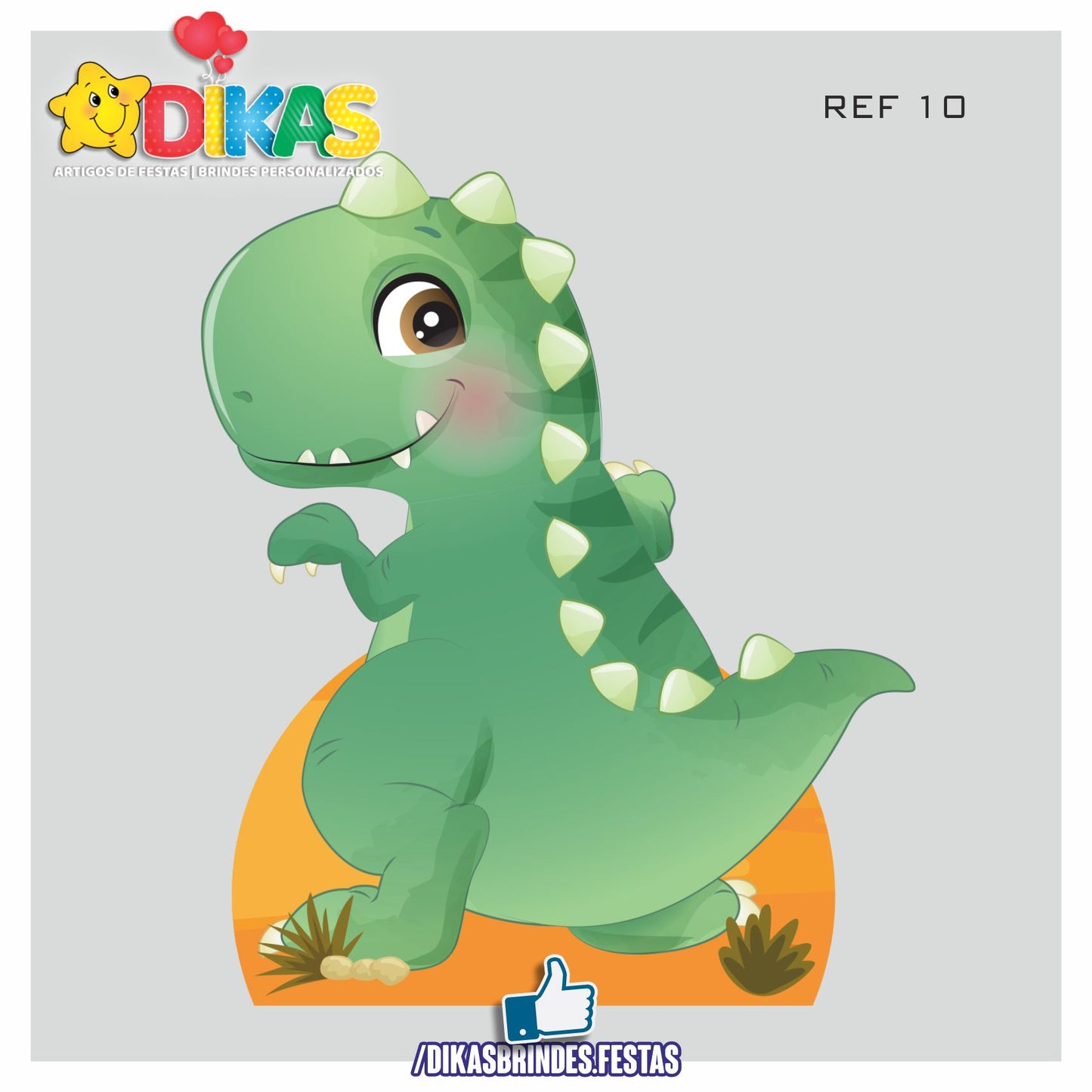 CENÁRIO PARA MESA - DINOSSAUROS