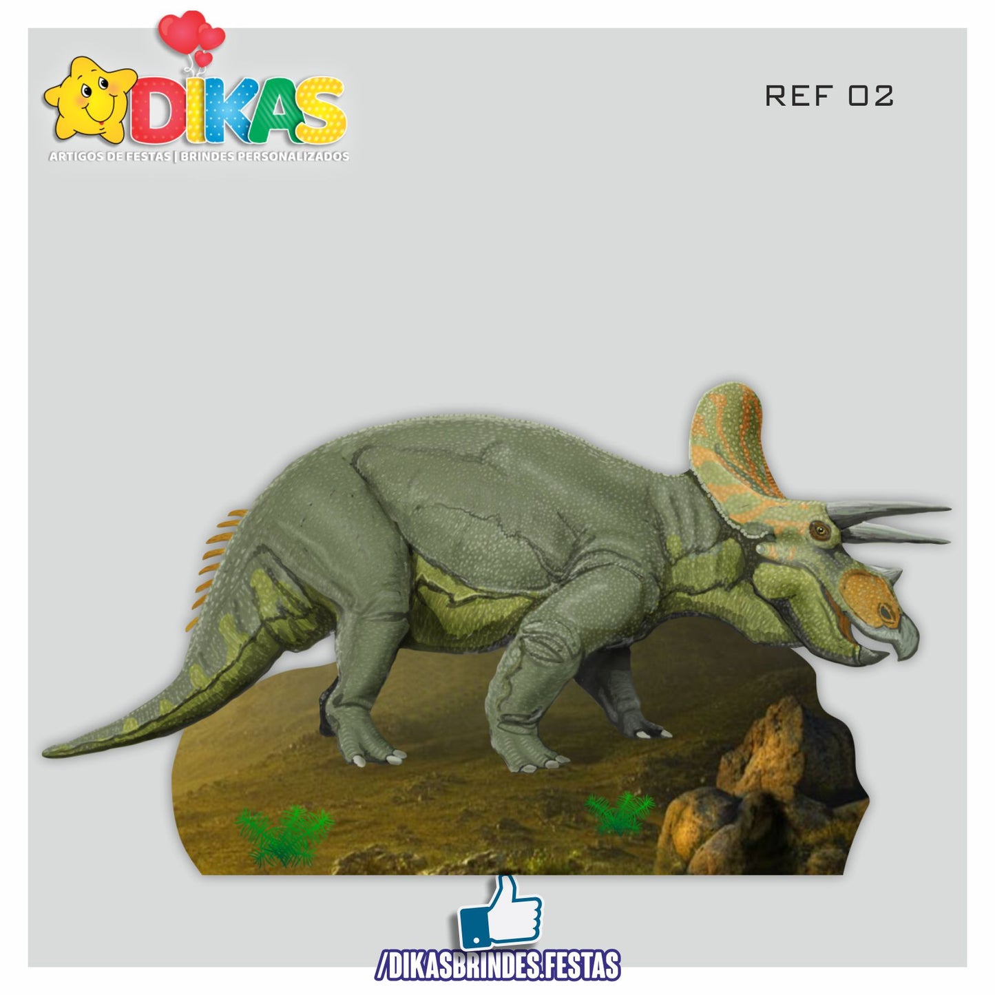 CENÁRIO PARA MESA - DINOSSAUROS