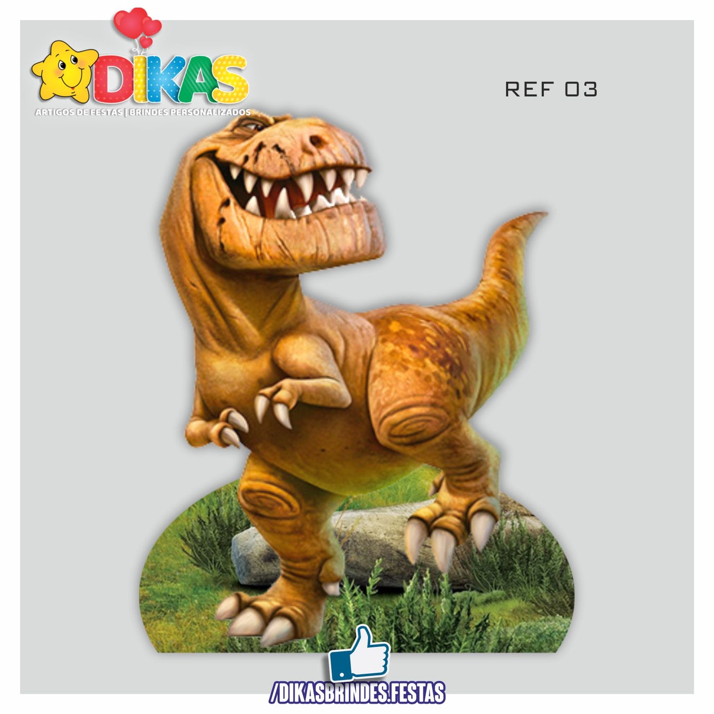 CENÁRIO PARA MESA - DINOSSAUROS
