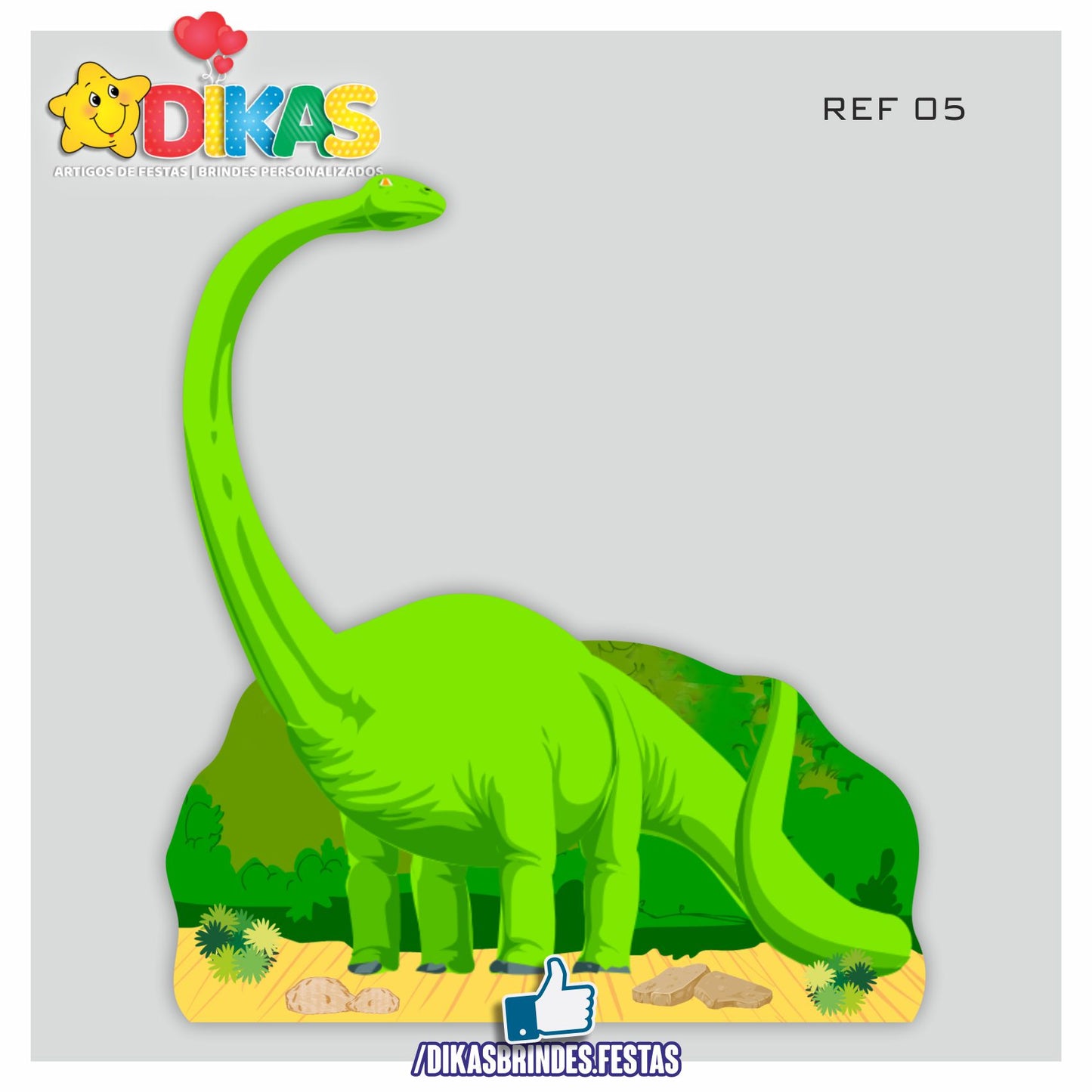 CENÁRIO PARA MESA - DINOSSAUROS