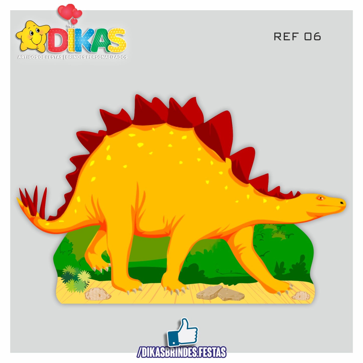 CENÁRIO PARA MESA - DINOSSAUROS