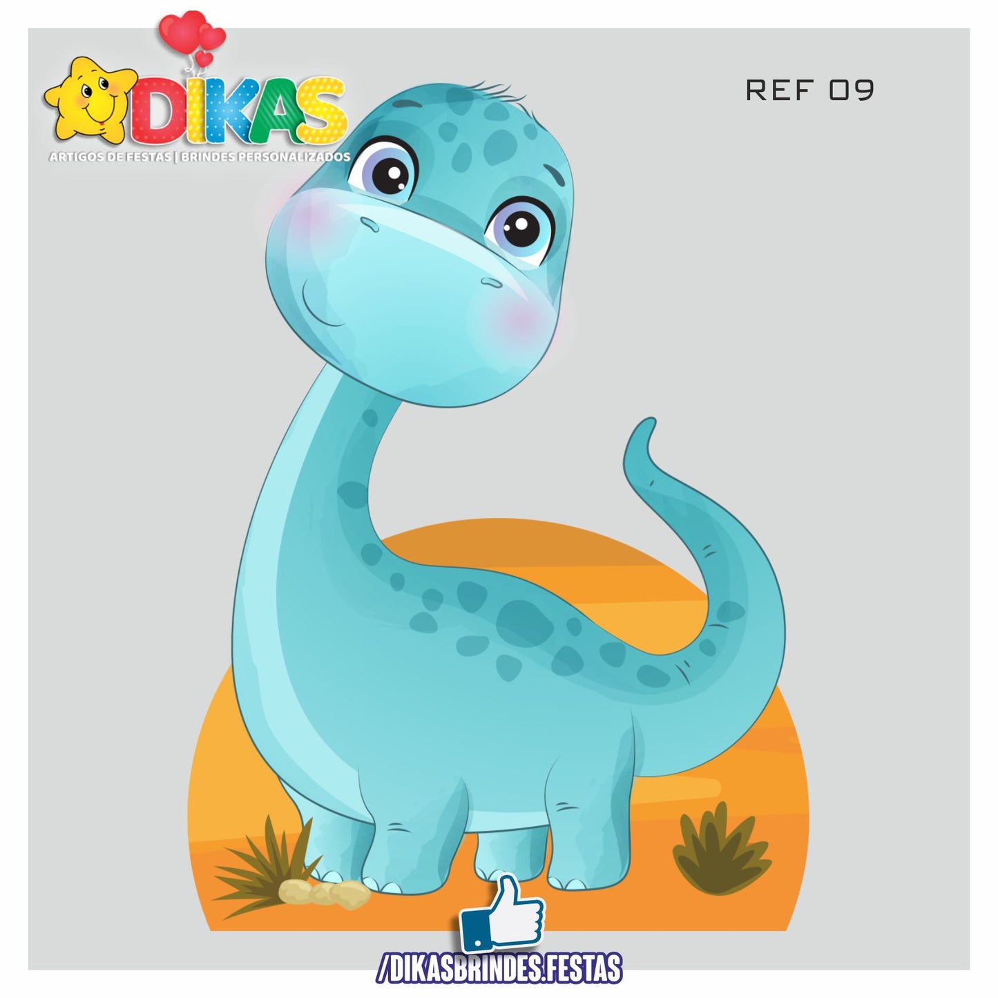 CENÁRIO PARA MESA - DINOSSAUROS