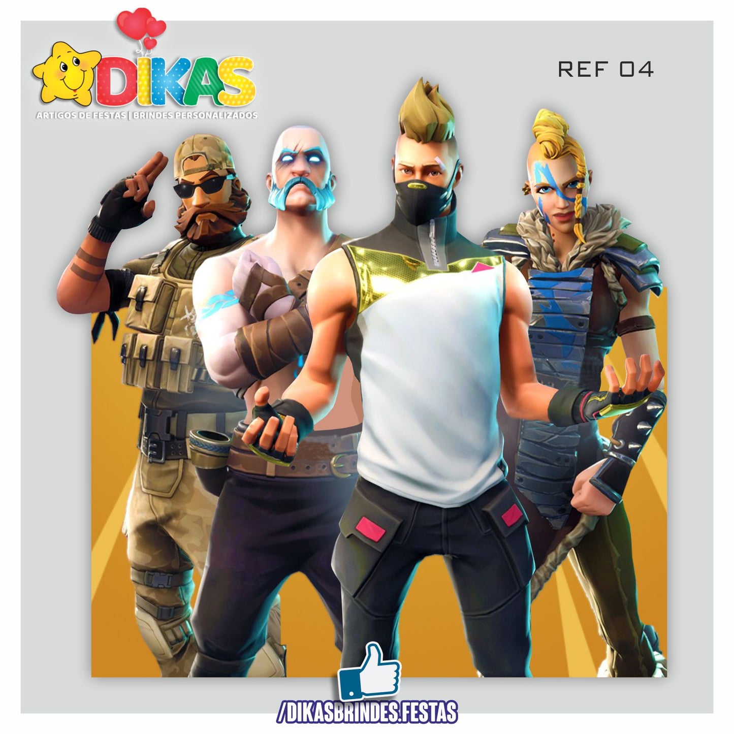CENÁRIO PARA MESA - FORTNITE