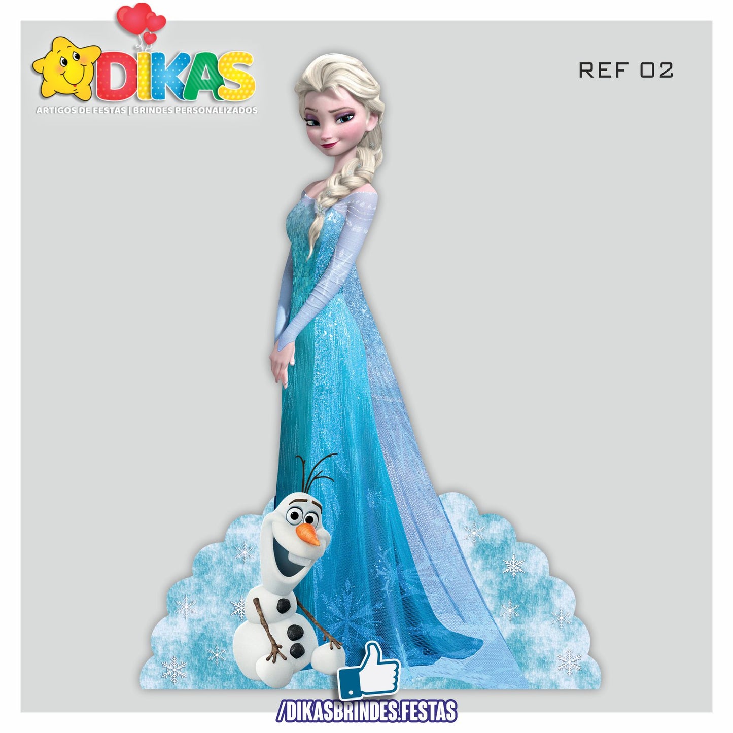 CENÁRIO PARA MESA - FROZEN