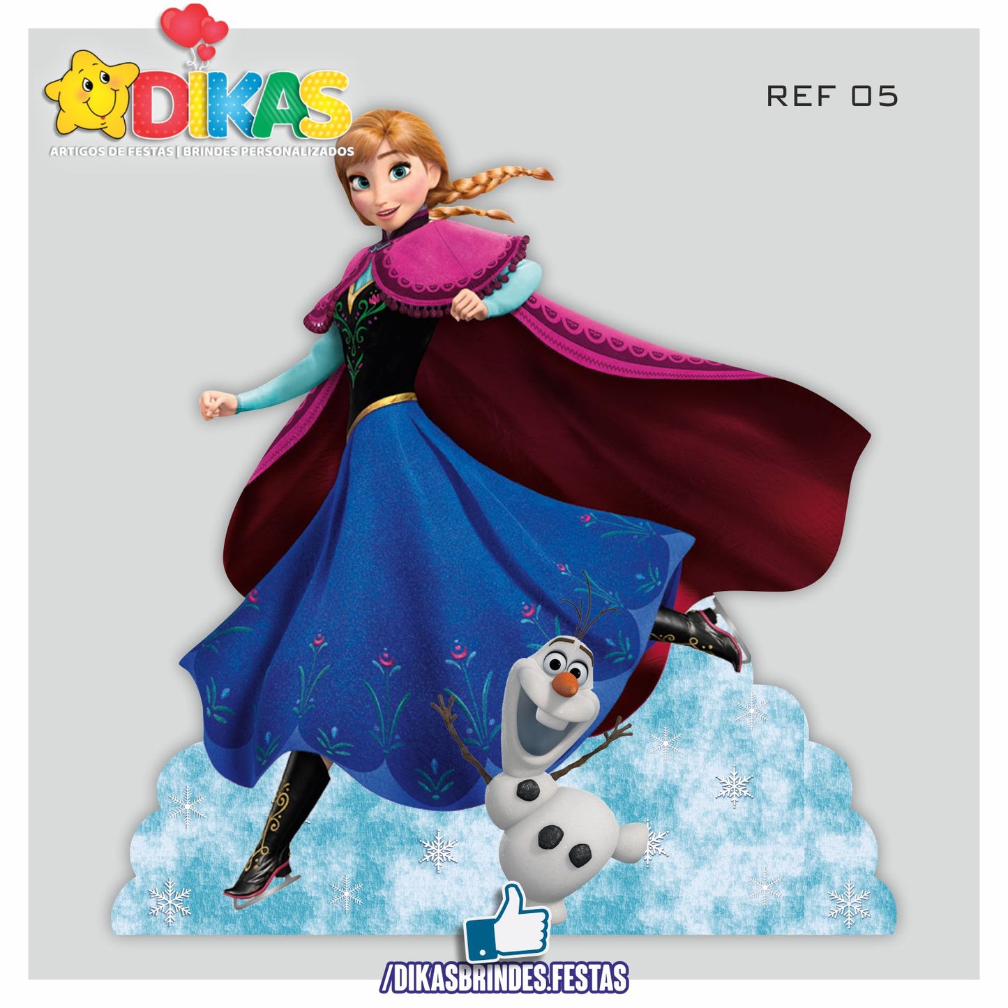 CENÁRIO PARA MESA - FROZEN