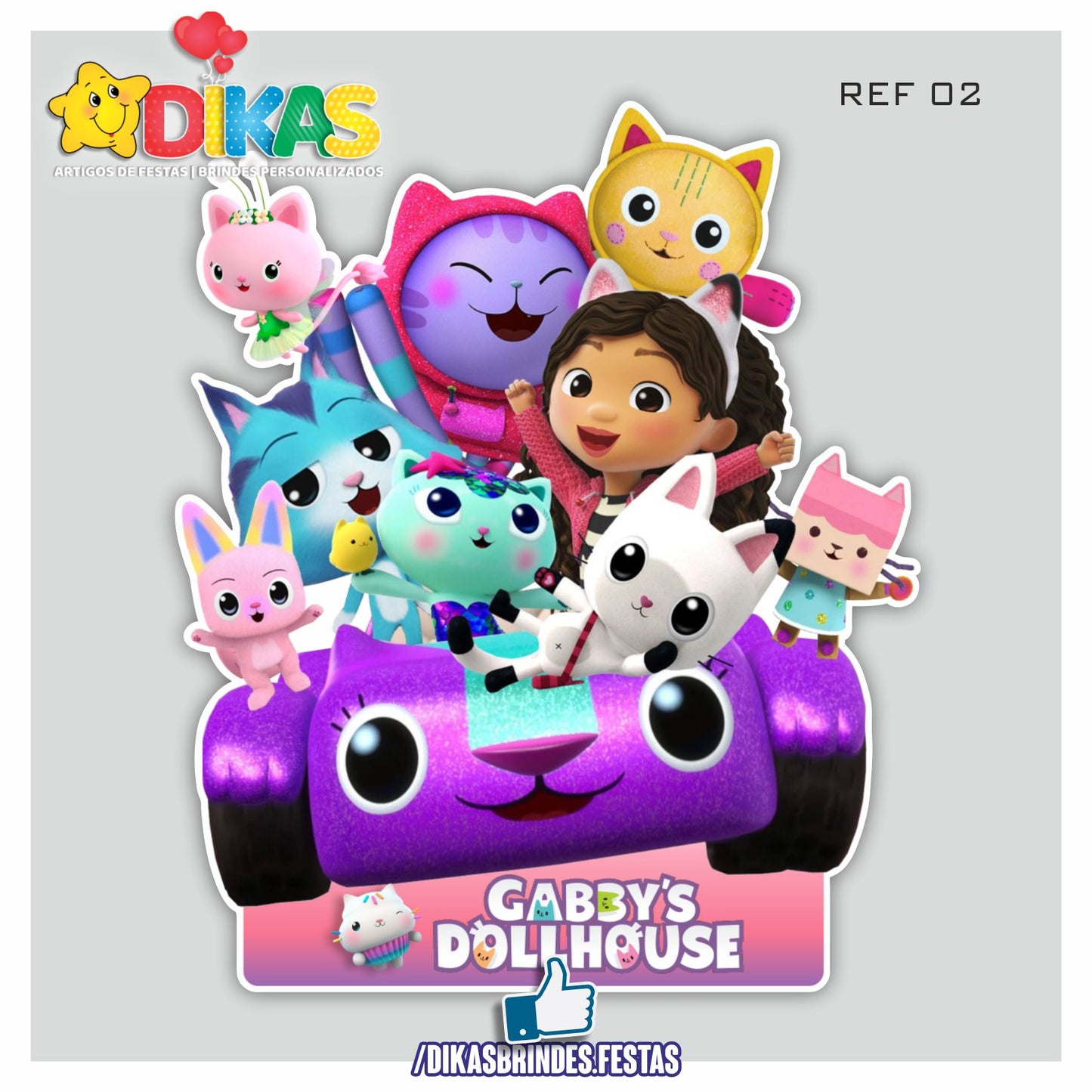 CENÁRIO PARA MESA - GABBY