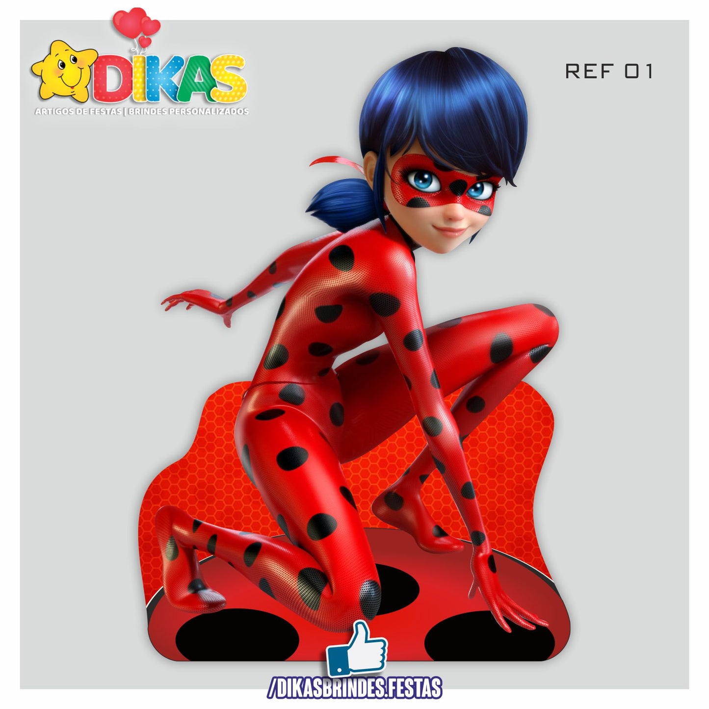 CENÁRIO PARA MESA - LADYBUG