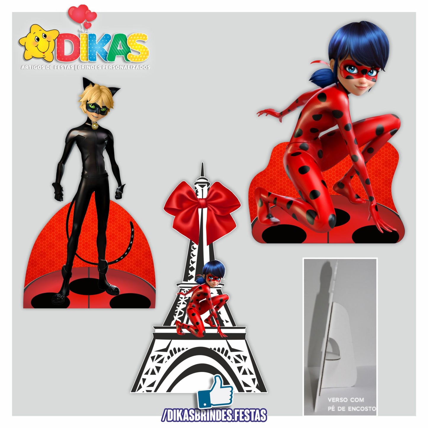CENÁRIO PARA MESA - LADYBUG