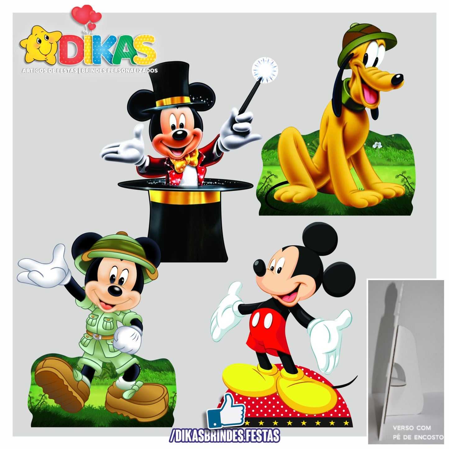 CENÁRIO PARA MESA - MICKEY