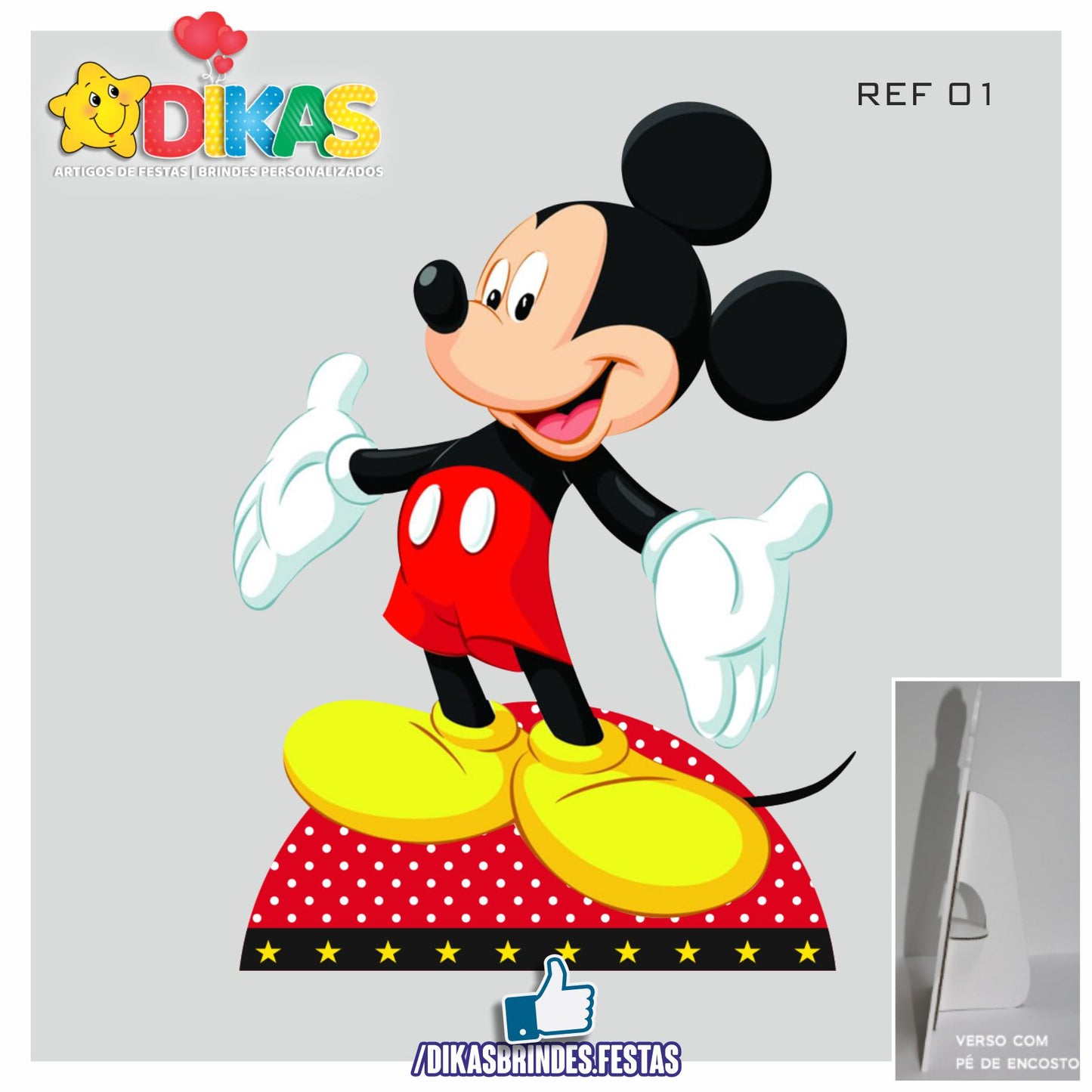 CENÁRIO PARA MESA - MICKEY