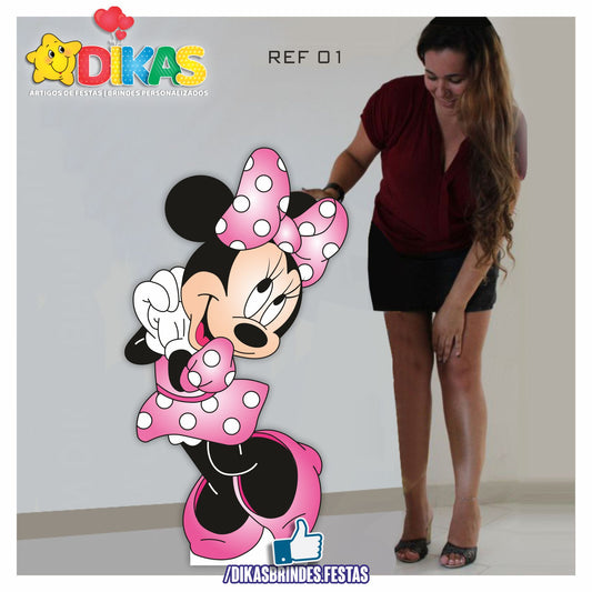 CENÁRIO DE CHÃO - MINNIE ROSA