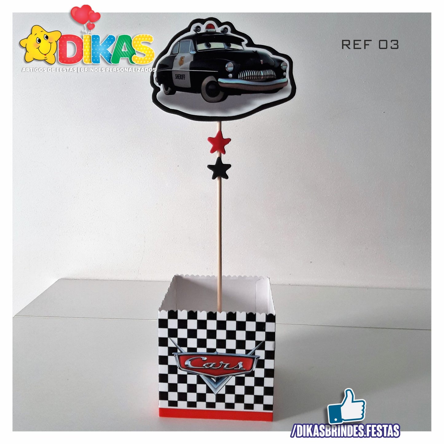 CENTRO DE MESA ARTESANAL - CARS