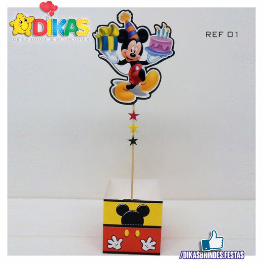 CENTRO DE MESA ARTESANAL - MICKEY