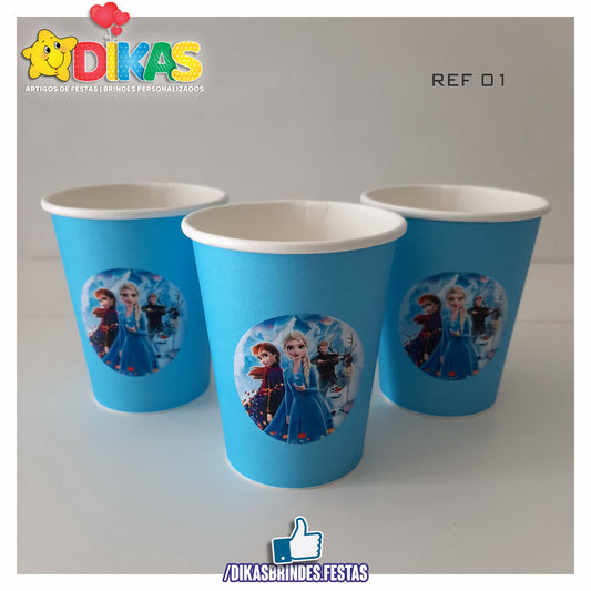 COPO EM PAPEL 20cl - FROZEN