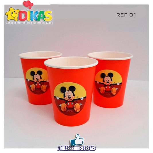 COPO EM PAPEL 20cl - MICKEY