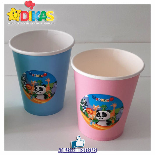COPO EM PAPEL 20cl - PANDA E OS AMIGOS