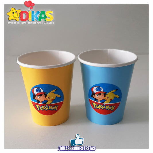 COPO EM PAPEL 20cl - POKÉMON
