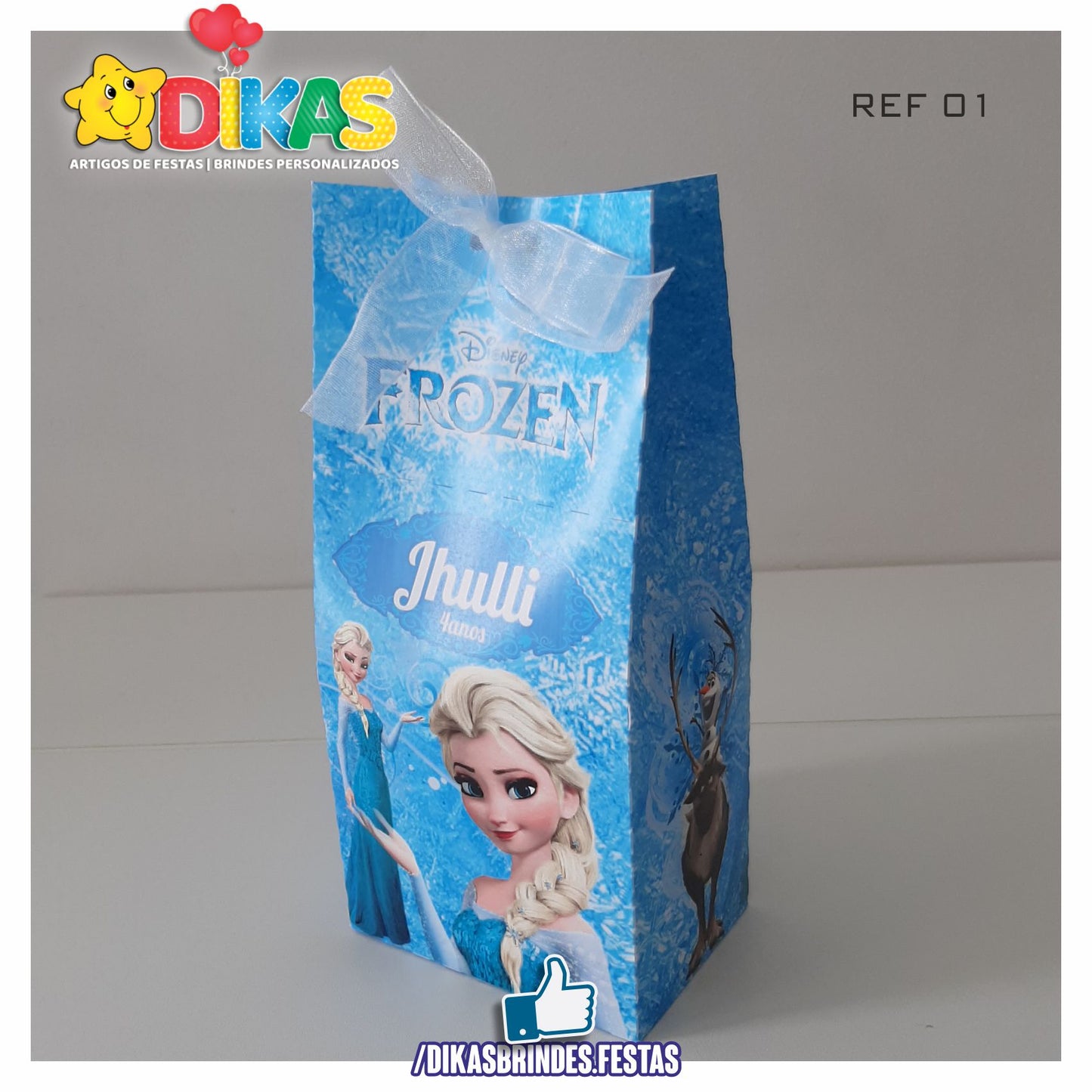 CAIXAS PERSONALIZADAS PARA BRINDES - FROZEN