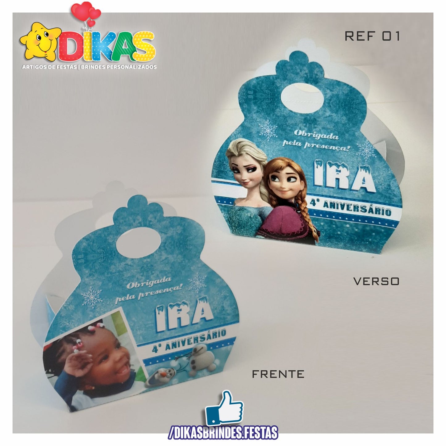 CAIXAS PERSONALIZADAS PARA BRINDES - FROZEN