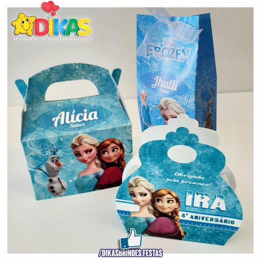 CAIXAS PERSONALIZADAS PARA BRINDES - FROZEN