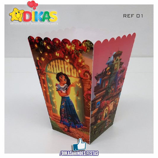 CAIXA DE PIPOCA/BATATA - ENCANTO