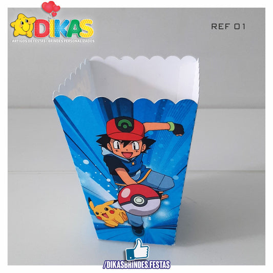 CAIXA DE PIPOCA/BATATA - POKÉMON