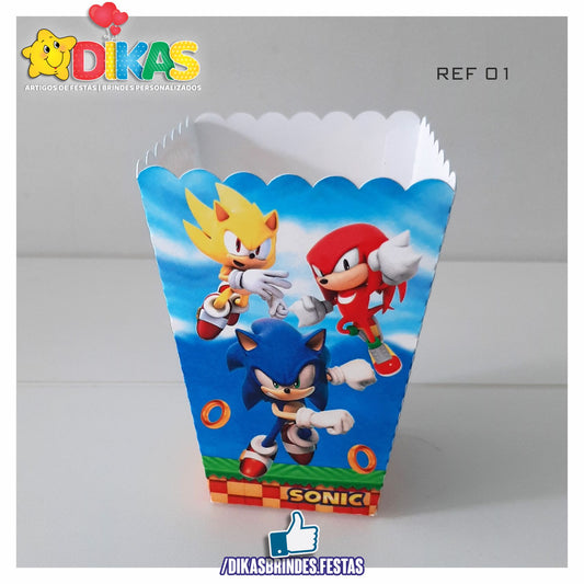 CAIXA DE PIPOCA/BATATA - SONIC
