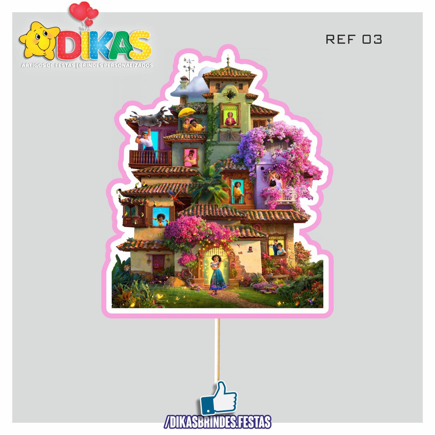 FIGURAS DECORATIVAS PARA BOLO - ENCANTO